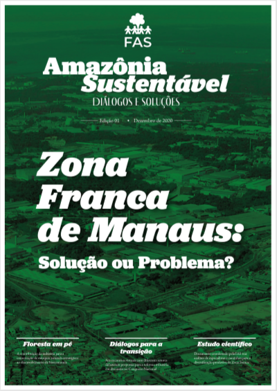 Capa de revista sobre Zona Franca de Manaus.