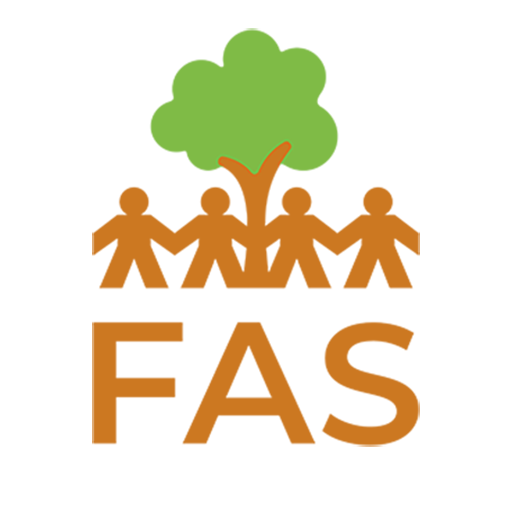 Logo da Fundação Amazônia Sustentável (FAS).