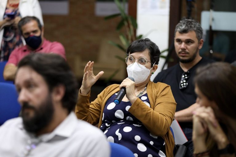 Participante da oficina de aprofundamento dos conceitos e práticas inseridas no processo de elegibilidade ao ART/TREES, realizada pelo Governo do Estado do Amazonas, na sede da Fundação Amazônia Sustentável (FAS).