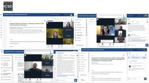 Prints de eventos em que a Fundação Amazônia Sustentável (FAS) marcou participação.