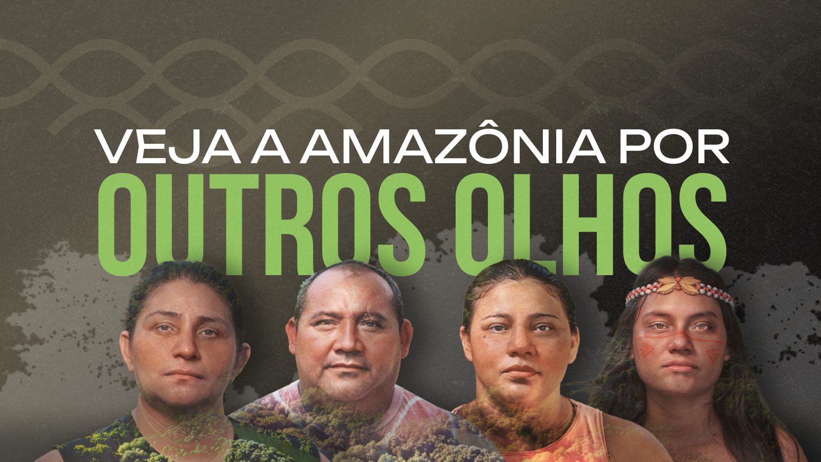 Capa da campanha criada pela Fundação Amazônia Sustentável (FAS) para o Dia da Amazônia em 2023.