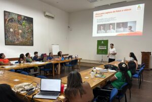 Treinamento para as participantes do projeto Parentas que Fazem, realizado pela Fundação Amazônia Sustentável (FAS) e parceiros.