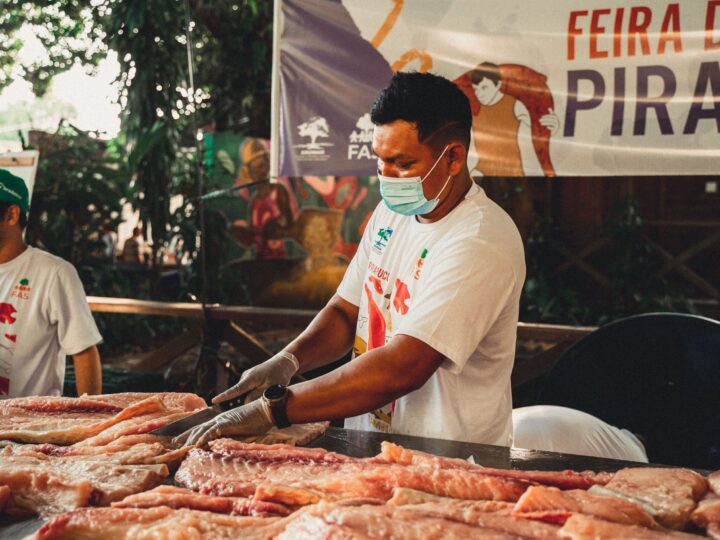 Feira do Pirarucu oferece pescado sustentável a preços acessíveis neste sábado (1º)