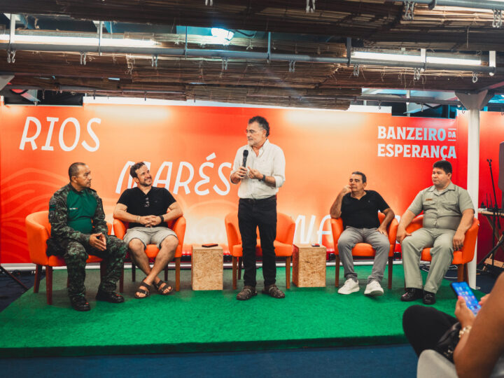 COP30: Fundação Amazônia Sustentável destaca protagonismo amazônico e transição ecológica justa durante evento e travessia com o Banzeiro da Esperança