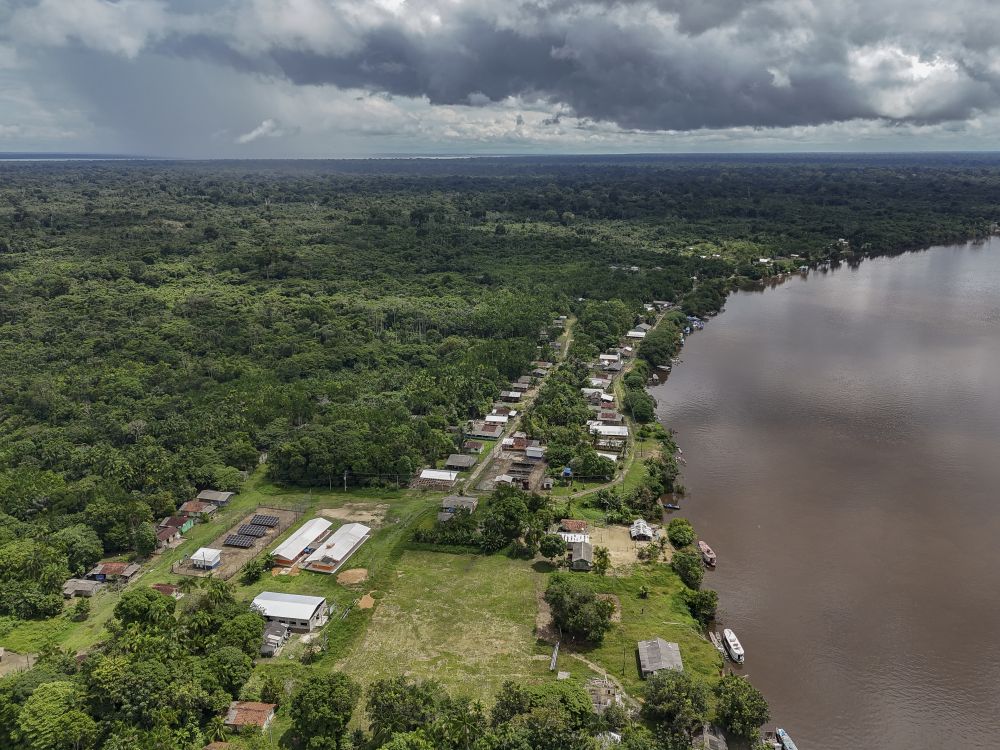 Comunidades amazônicas atendidas pelo projeto Luz na Floresta