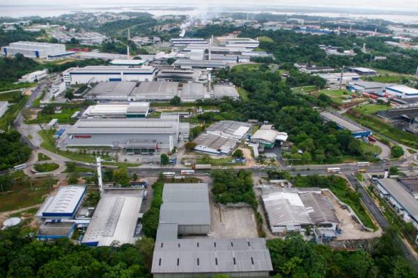 Distrito Industrial localizado em Manaus, Amazonas.