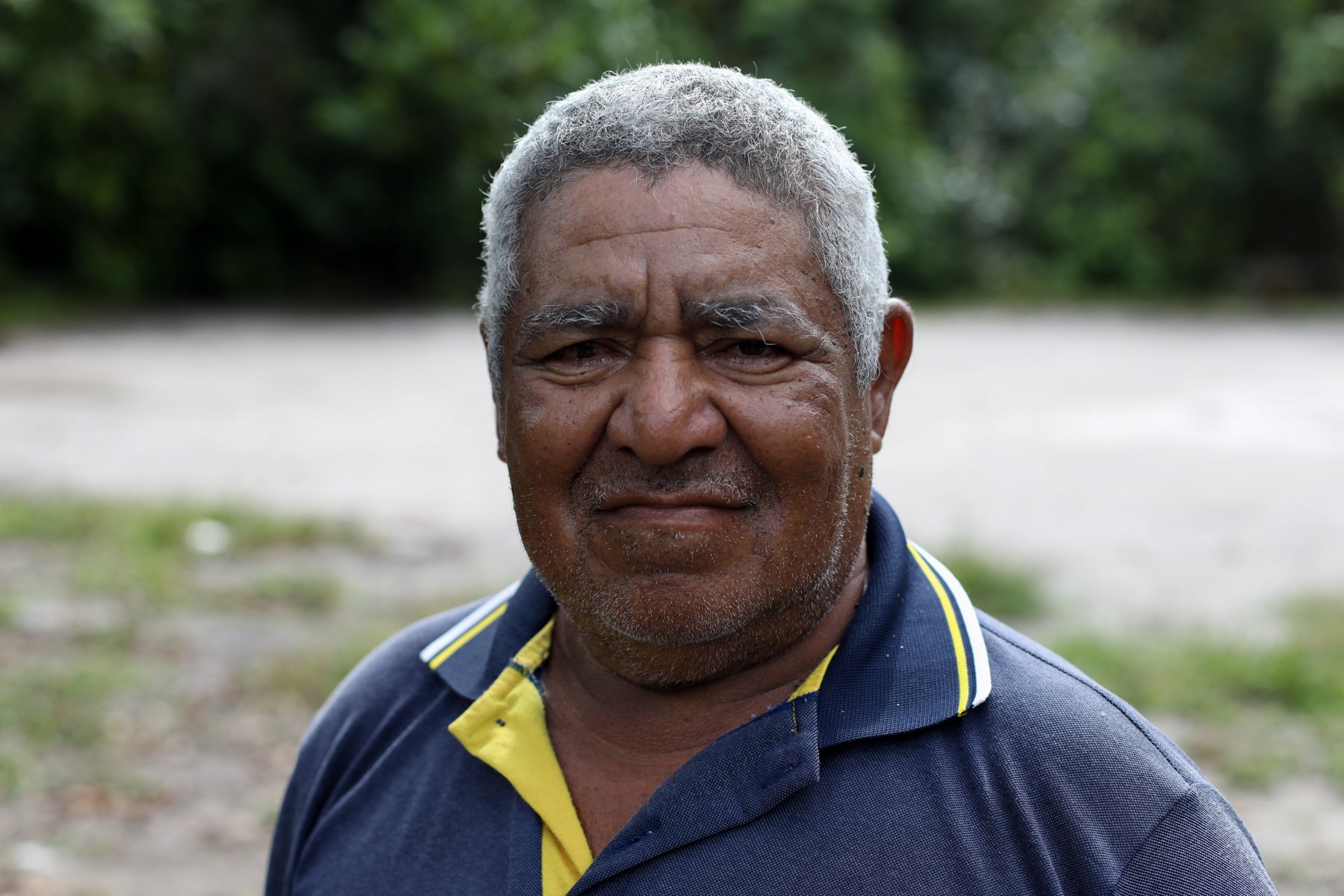Morador da Comunidade do Tambor, Parque Nacional do Jaú (Foto: Michael Dantas)